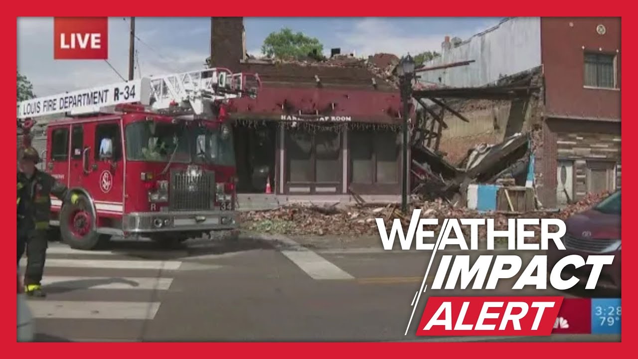 Damage reported in St. Louis City after tornado