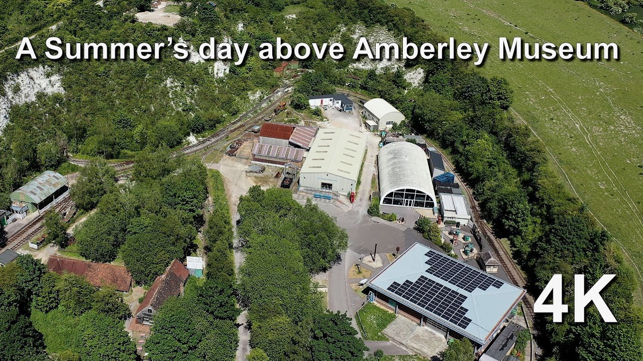 A summer’s day above Amberley Museum