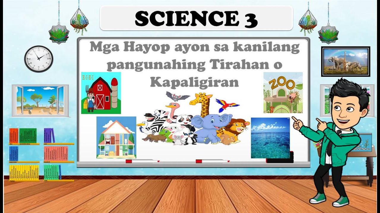 SCIENCE 3 - QUARTER 2 - Mga Hayop ayon sa Kanilang Pangunahing Tirahan o Kapaligiran
