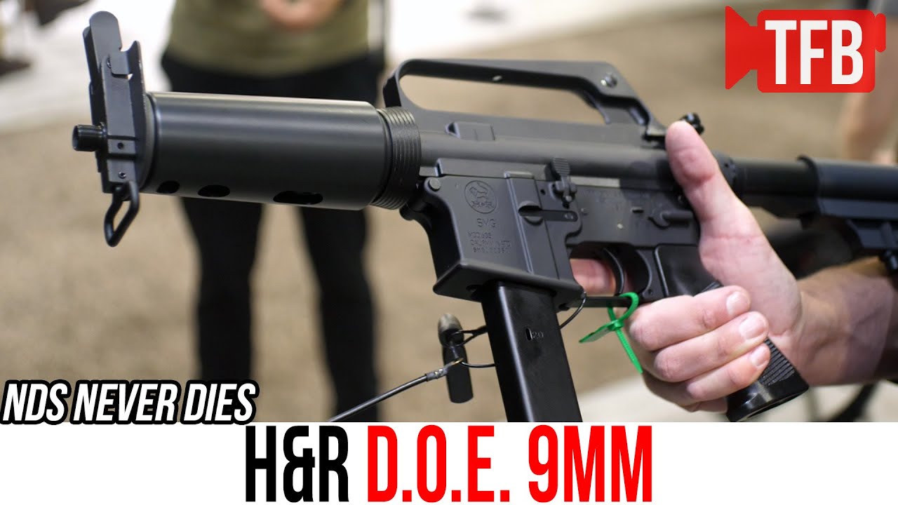 9-мм карабин Throwback: НОВЫЙ H&R 9mm DOE AR