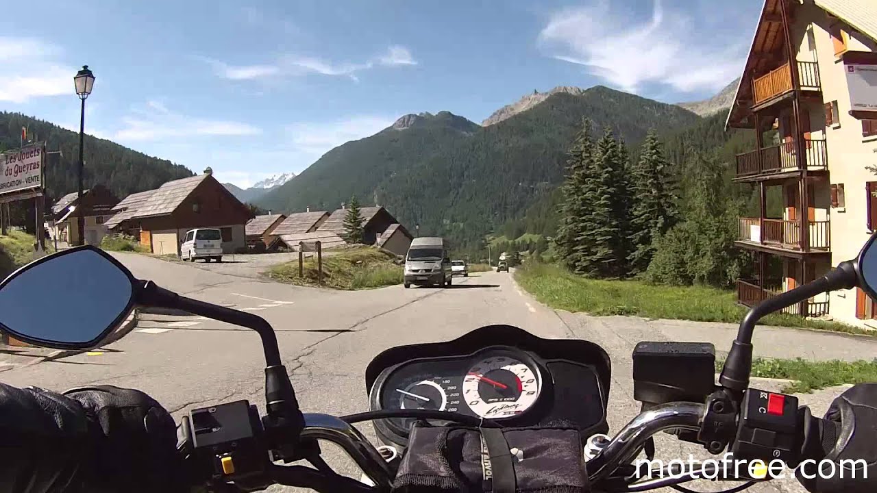 Descente du col d'Izoard coté sud