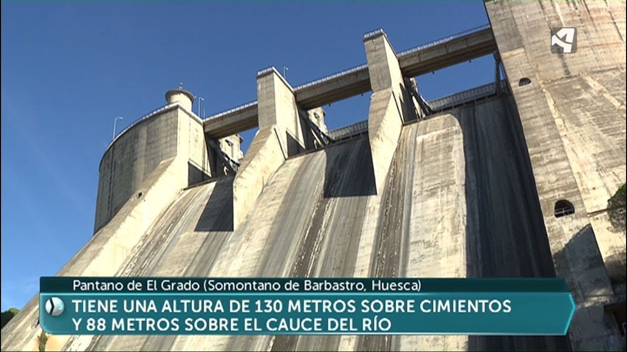 En las entrañas de la presa de El Grado