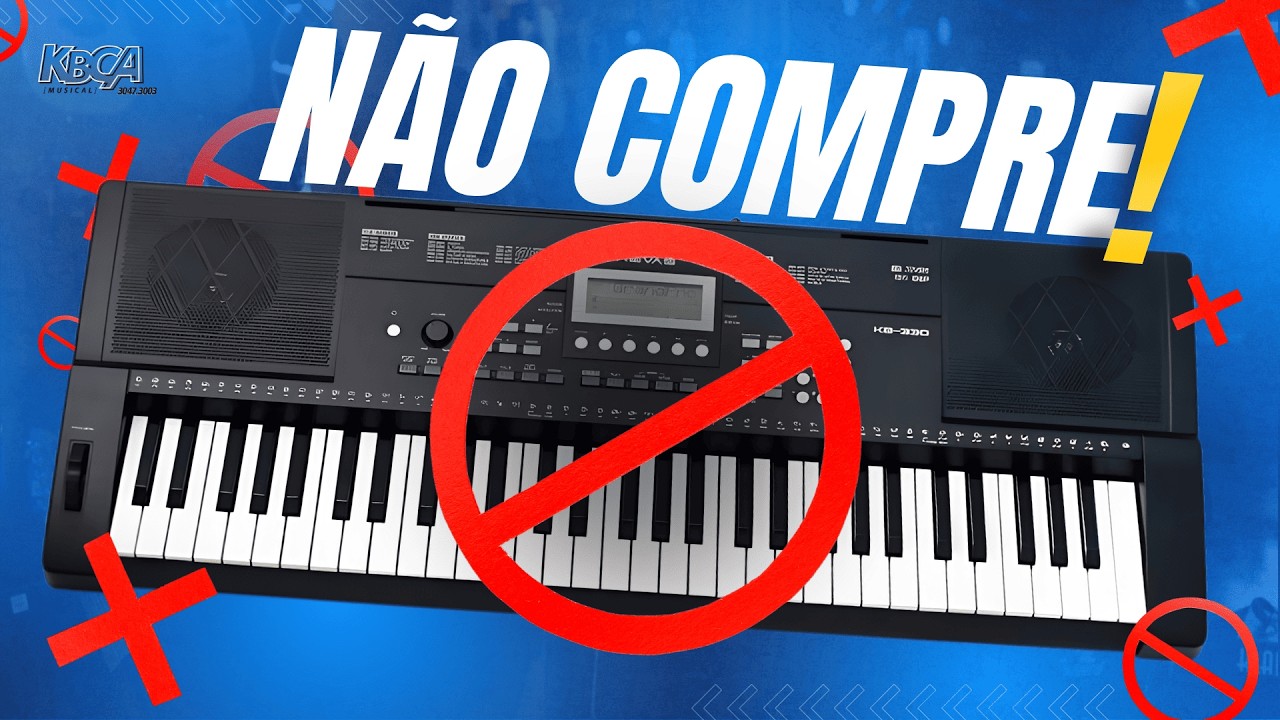NÃO COMPRE O SEU PRIMEIRO TECLADO ANTES DE VER ESTE VÍDEO
