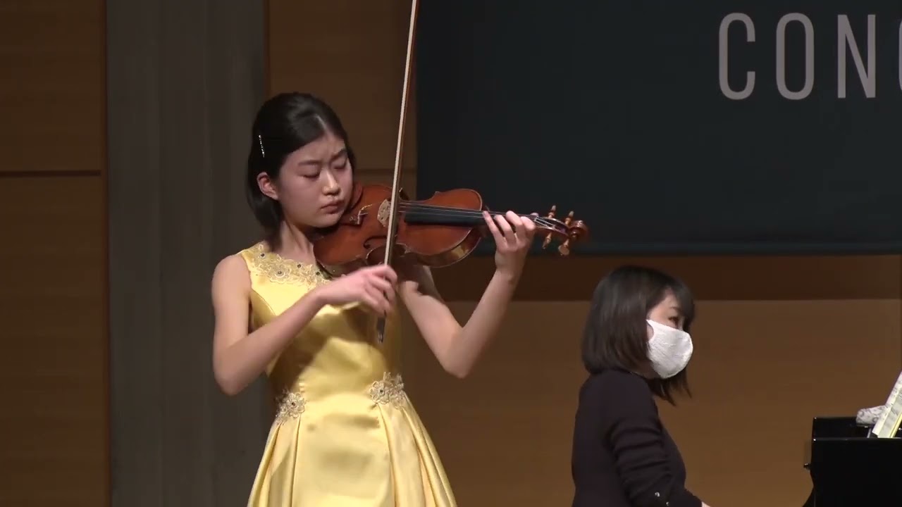 【中谷 怜央奈】モーツァルト／ヴァイオリン 協奏曲第1番 変ロ長調 K207 第1楽章　2022年日本音楽協会入賞者コンサート