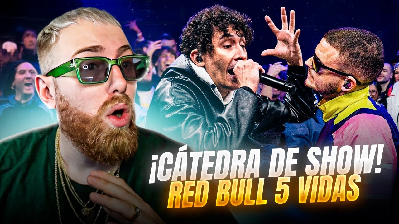 ¡LAS VIEJAS LEYENDAS DAN CÁTEDRA DE SHOW! ARKANO, PIEZAS, MCKLOPEDIA, FRESCO Y HADRIÁN EN RED BULL
