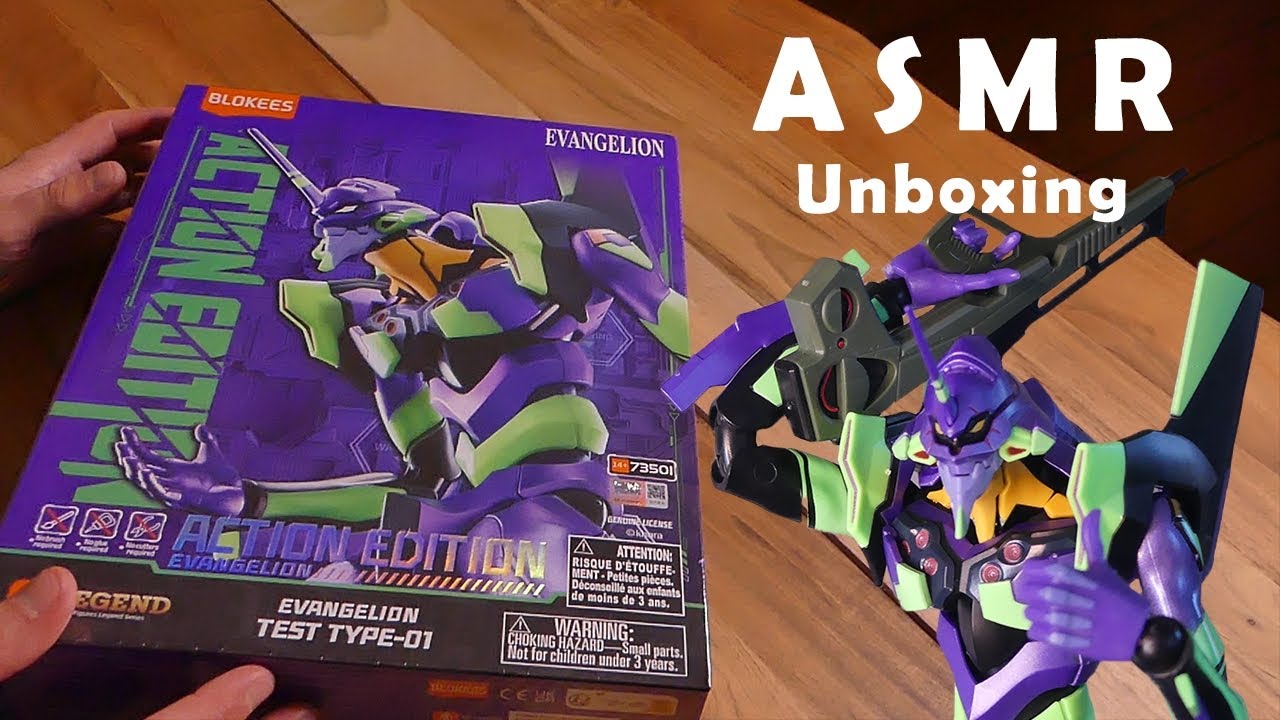 ASMR - Je monte une figurine Evangelion