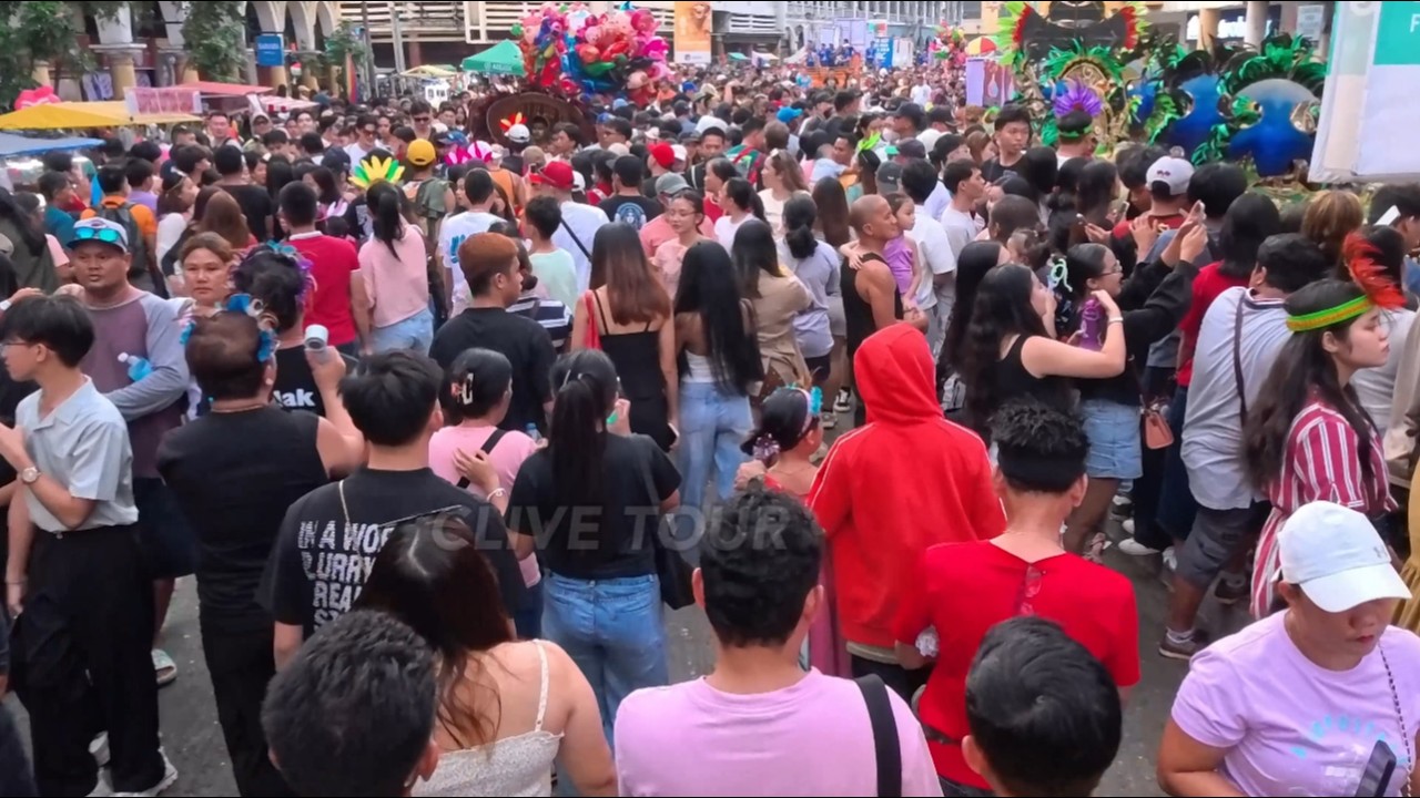 Dinagyang Festival 2026 Street Scene Jm Basa St. to Gaisano city Lapaz #iloilocity