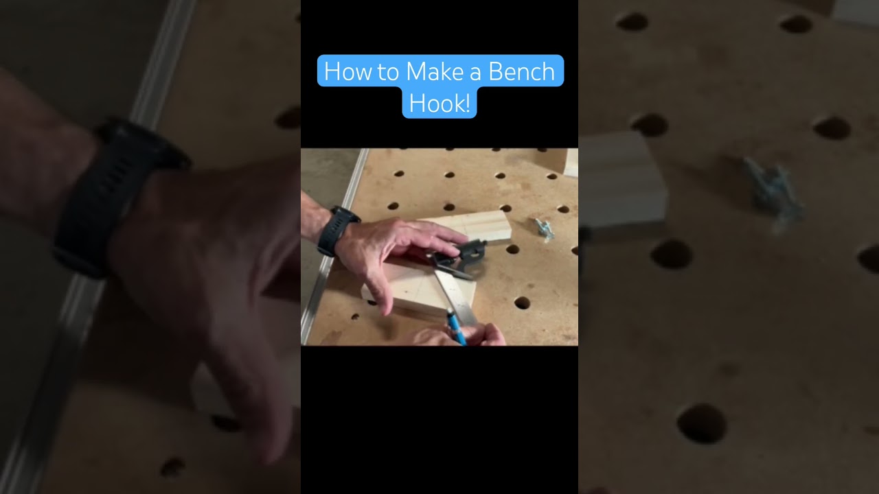 Как сделать крюк для верстака своими руками! #деревообрабатывающийинструмент #вирусный #fyp #как ...