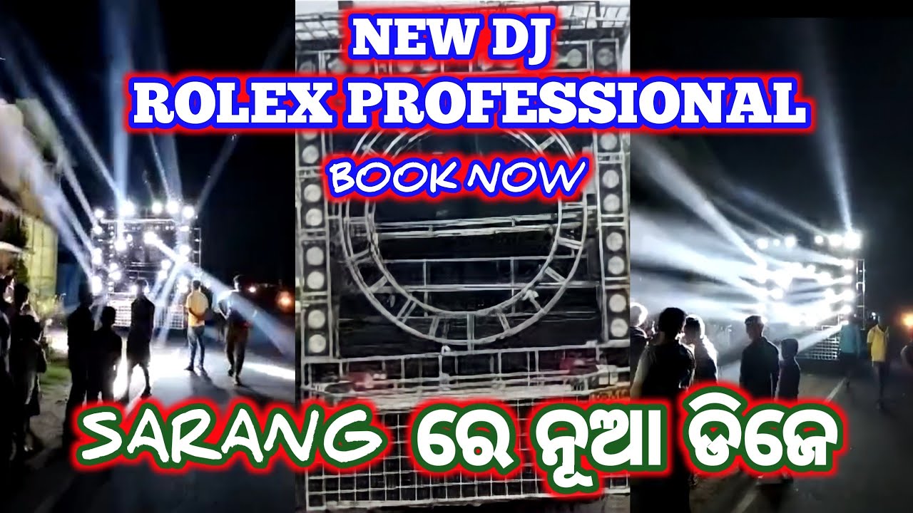 DJ ROLEX PROFESSIONAL // AT - SARANG !! BOOK NOW 