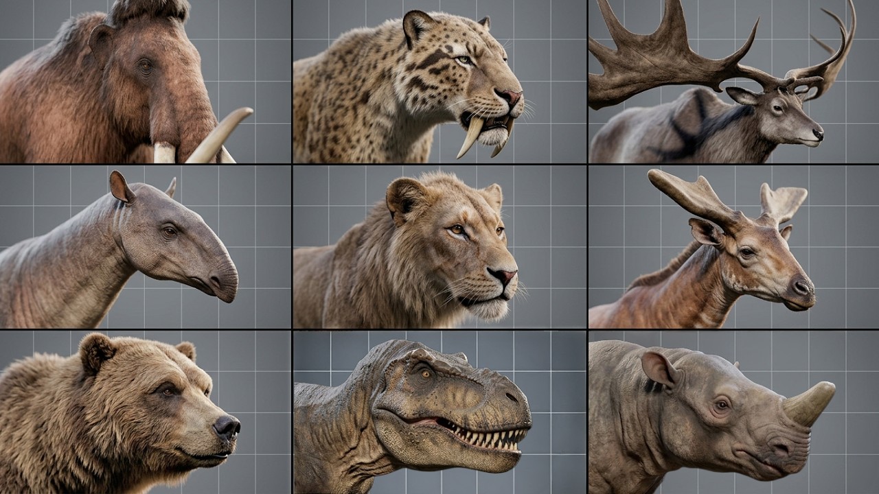 Dinosaurs and Prehistoric Animals Size Comparison | Baby and Adult | Prehistoric Kingdom