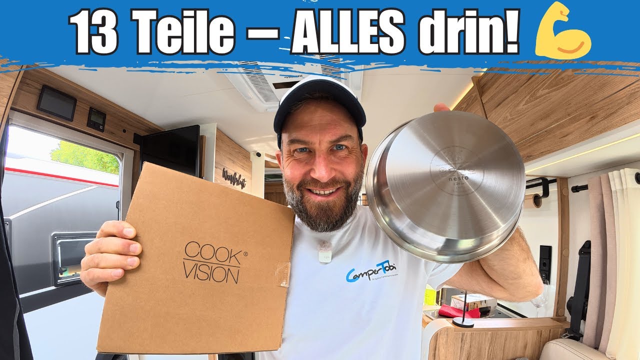 Unboxing CookVision Starterset 🍳 Das Beste f&uuml;r deine Camperk&uuml;che!