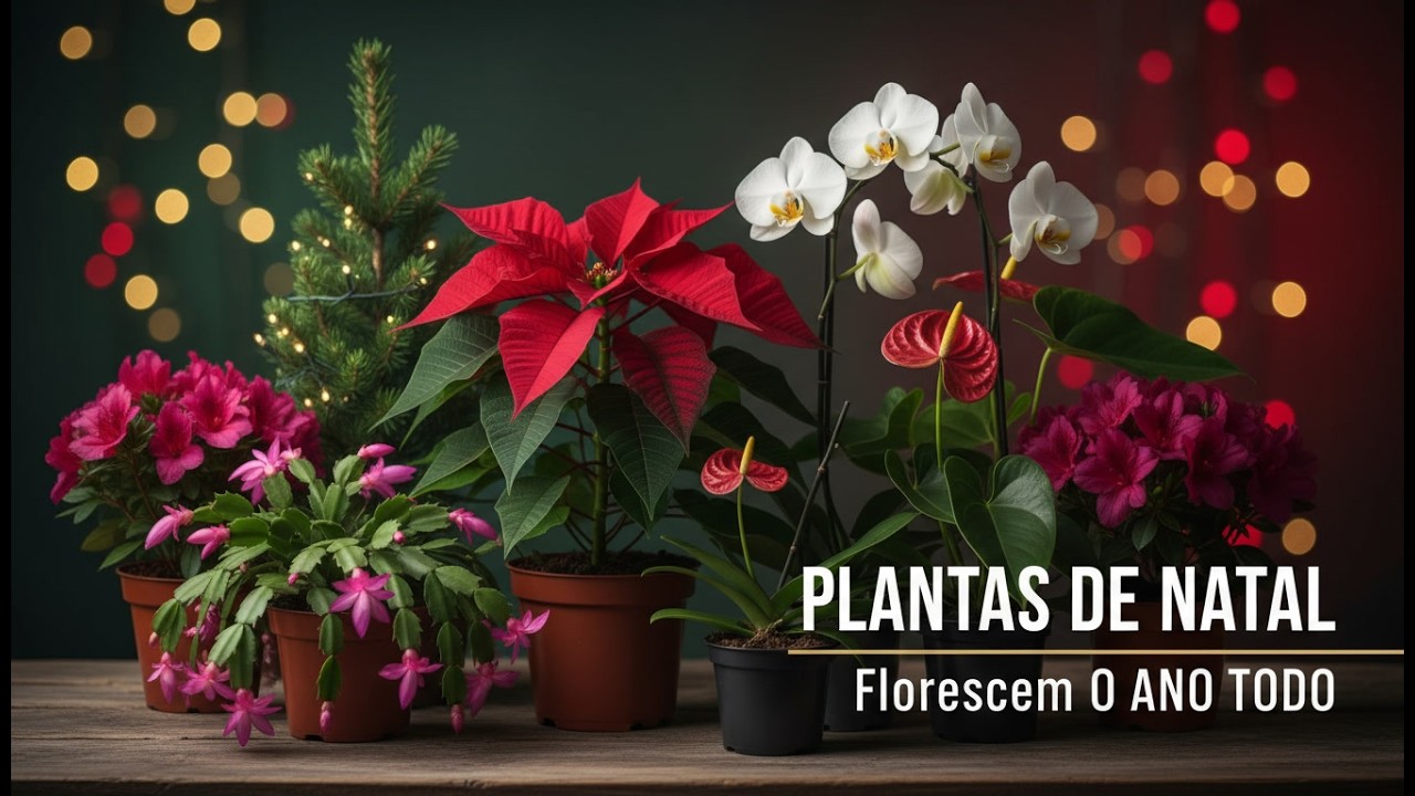 7 Plantas de Natal Que Você Pode Ter em Casa o Ano Todo