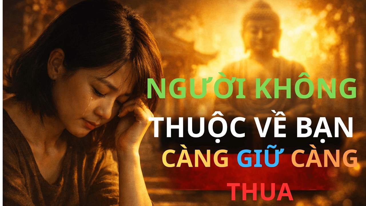 ĐỨC PHẬT DẠY: Người Không Thuộc Về Bạn, Càng Giữ Càng Đau
