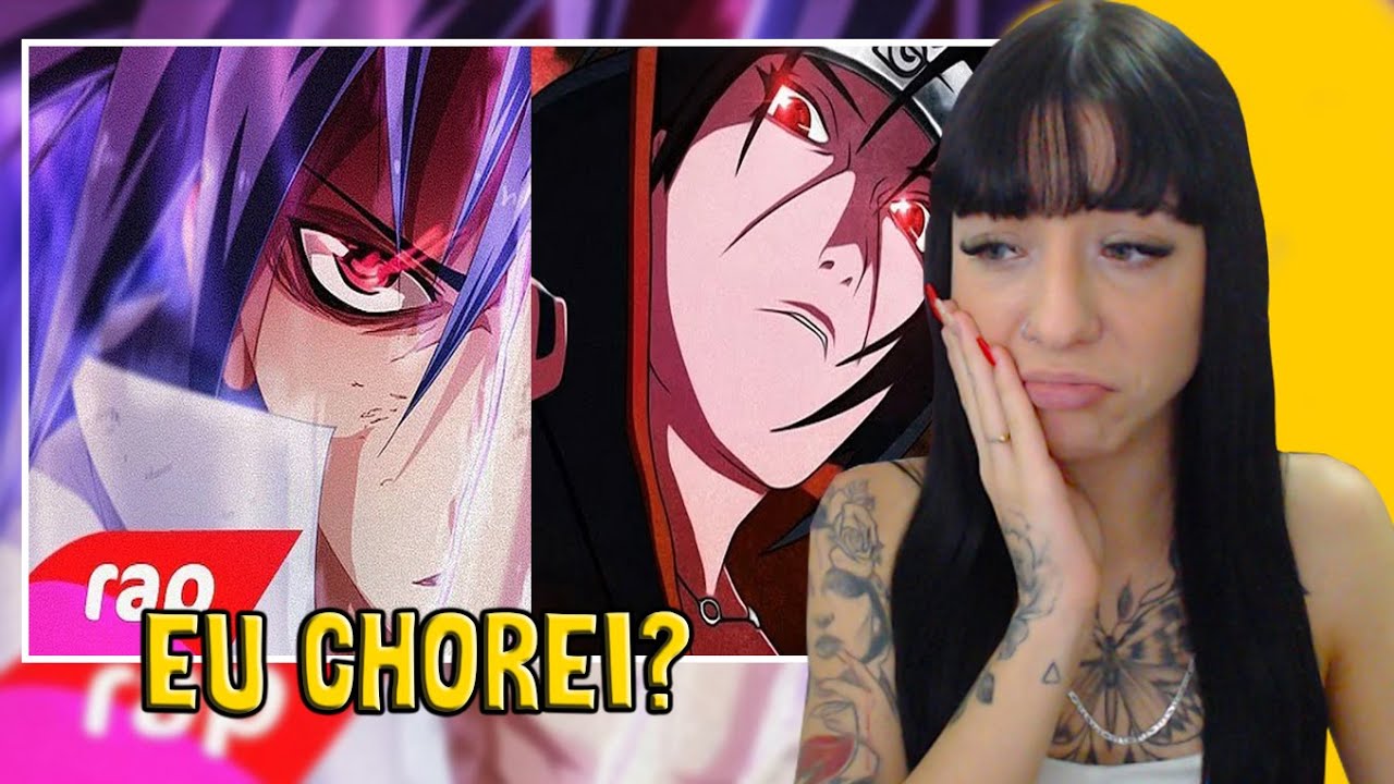 REAGINDO a HISTÓRIA do SASUKE E DO ITACHI - 7 minutoz