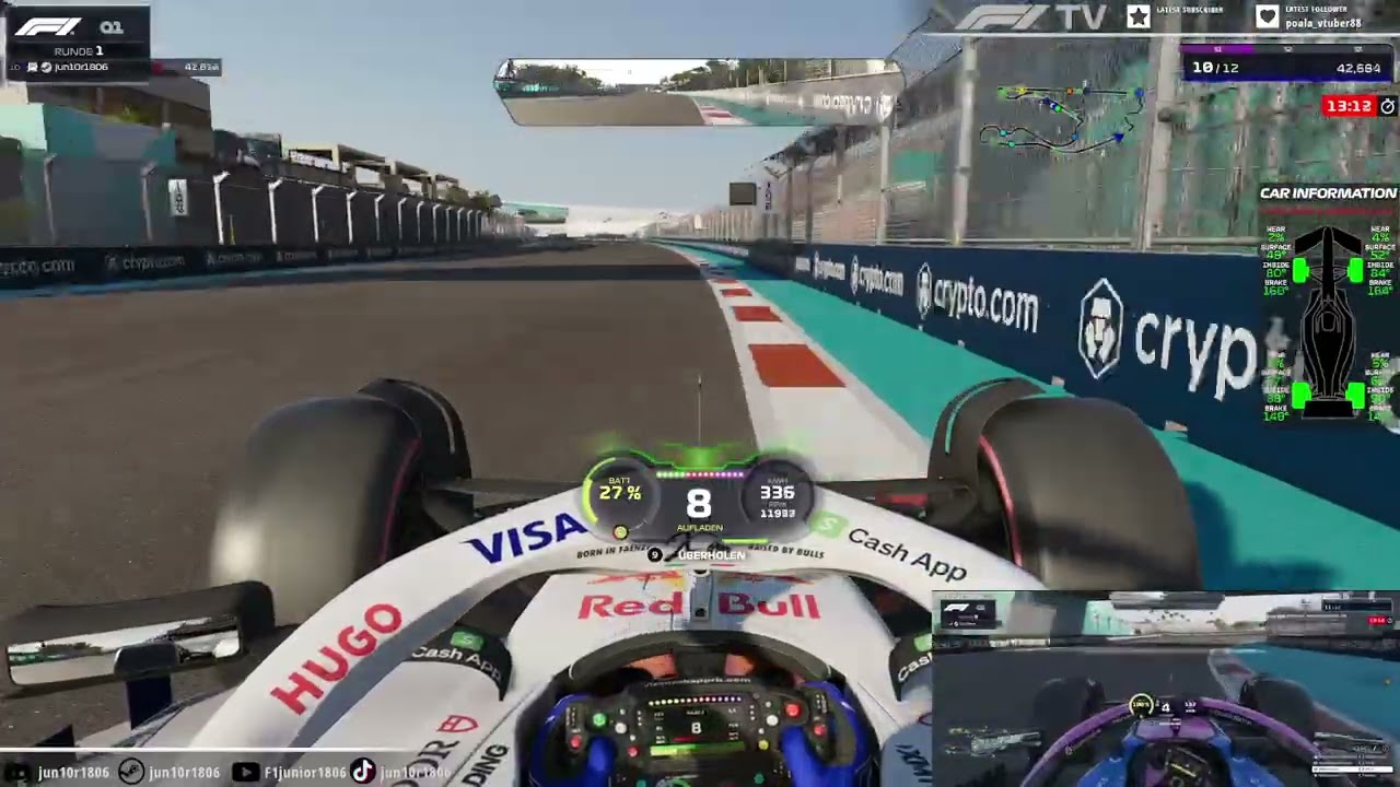 F1 25 - BRL - 50% Miami -  mit @f1acerace & porki°*-