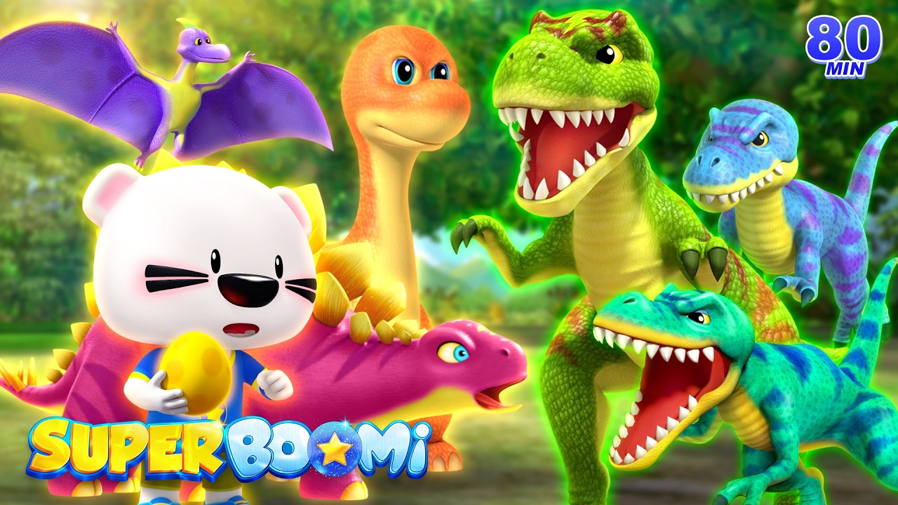Dinosaur World Rescue Mission Begins! 🦖 | Dinosaur for Kids | Kids Cartoons | Super BOOMi