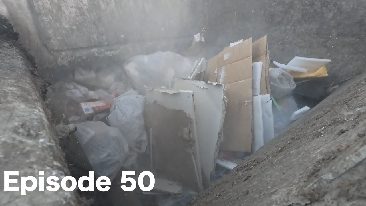 GoPro Garbage Truck Hopper View + Garbage Load Dump!! (ep.50)
