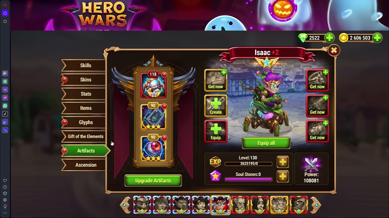 Hero wars Osh 150 and 160 Cornelius strategy