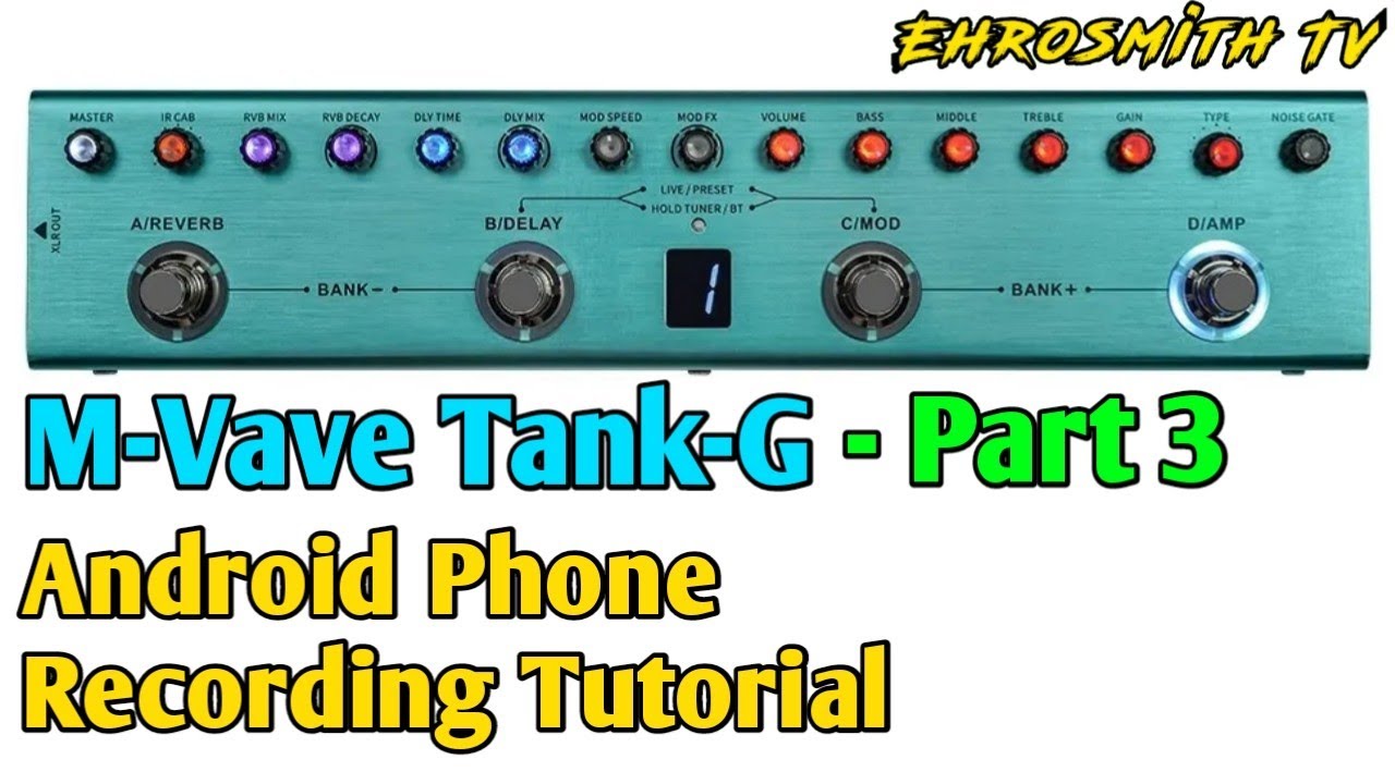 Запись M-Vave Tank-G на телефон Android | Как подключить M-Vave Tank-G к телефону Android