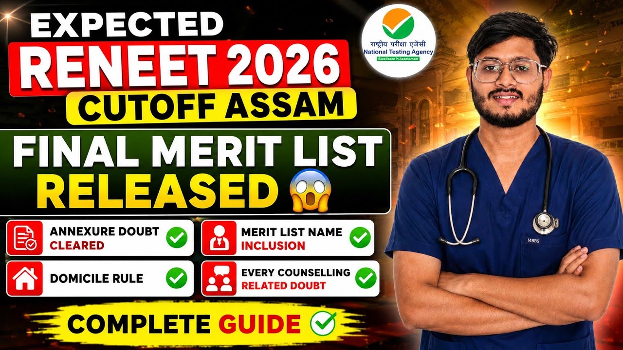 EXPECTED CUTOFF RENEET 2026 | FINAL MERITLIST ?? ANNEXURE DOUBT | EVERY COUNSELLING RELATED DOUBTS ✅