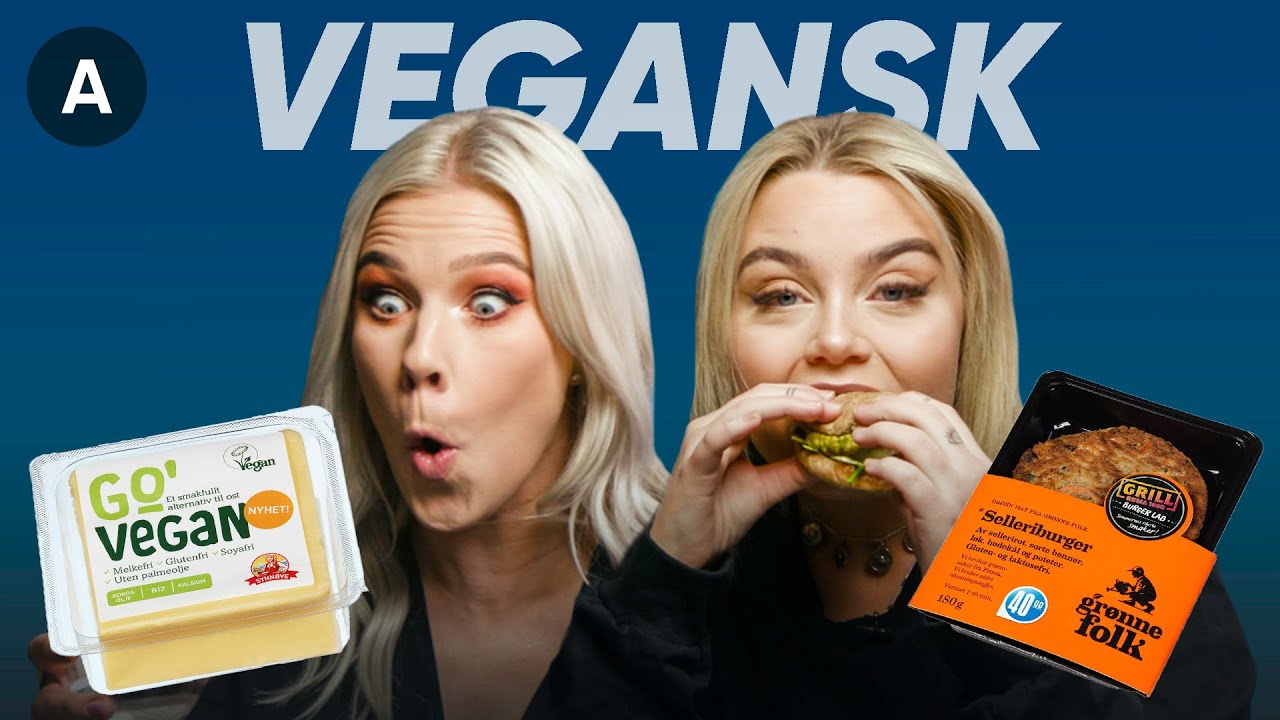 YouTubere tester vegansk mat!