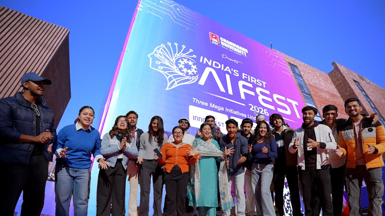 Chandigarh University’s ‘AI Fest 2026’ to Feature —‘InnovFest’, ‘Campus Tank’ and ‘Sandbox’