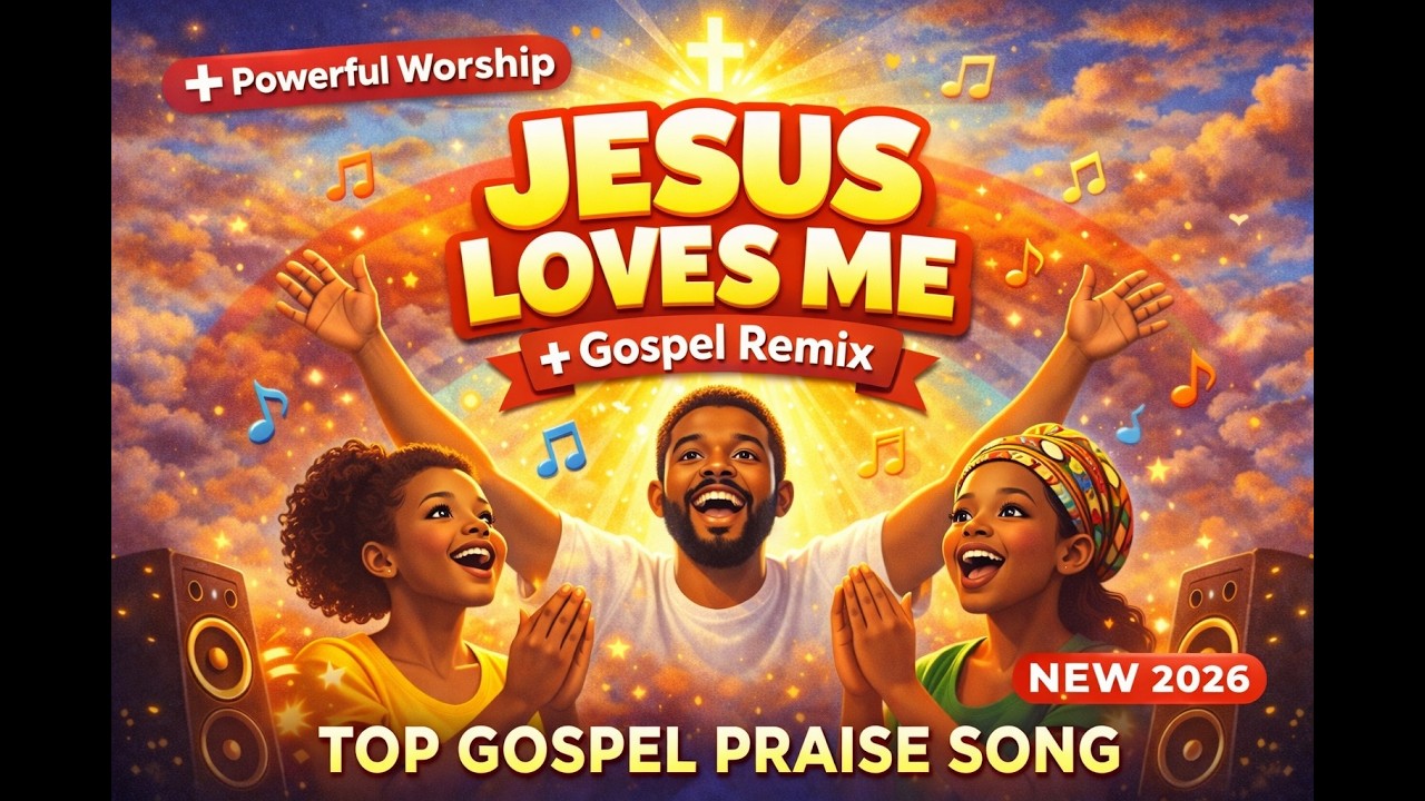Jesus Loves Me Remix 🎵 Powerful Gospel Worship Song | Top Praise & Worship 2026
