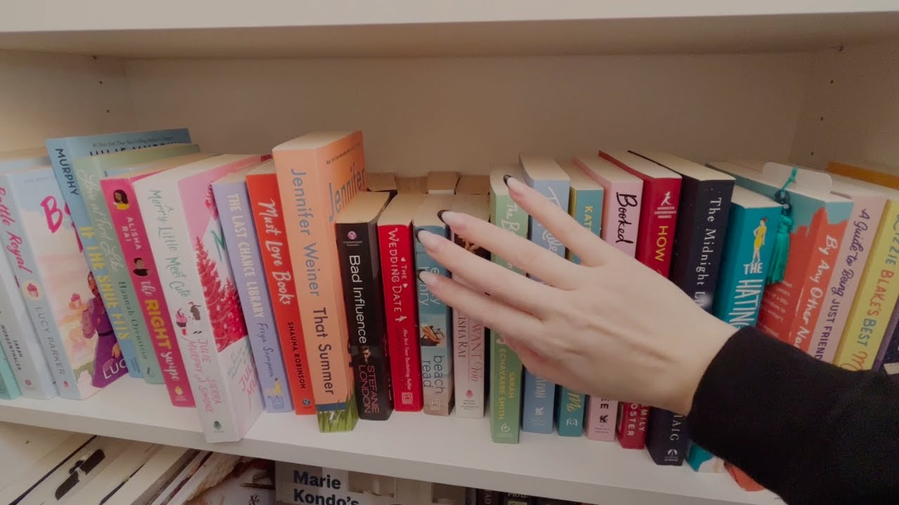 ASMR  Book Collection Tour Soft Spoken