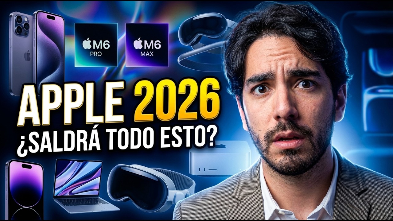 Este será el ROADMAP de productos | Apple 2026