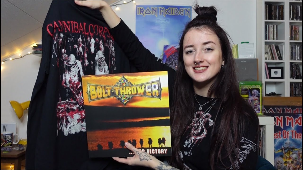 Death Metal merch & vinyl unboxing