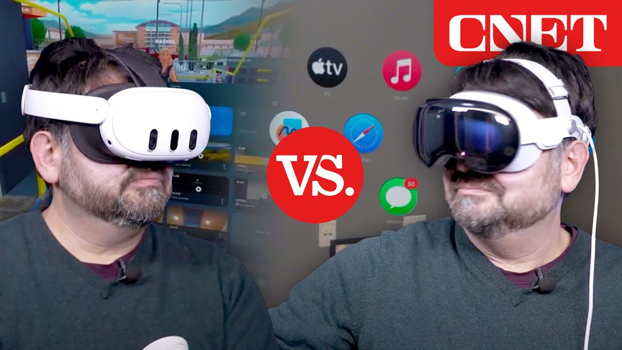 Apple Vision Pro против Meta Quest 3: Битва реальностей