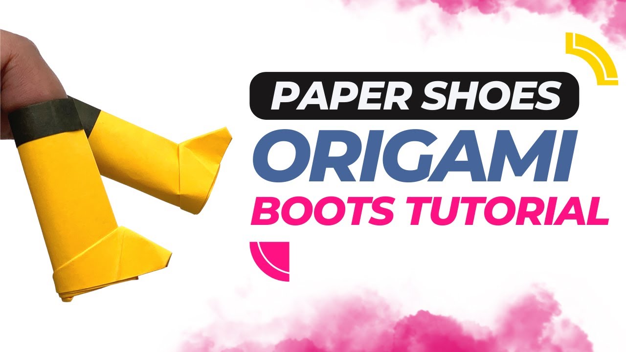 Step into Style: Easy Origami Shoes Tutorial for Beginners | How to Make Paper Boots and Shoes