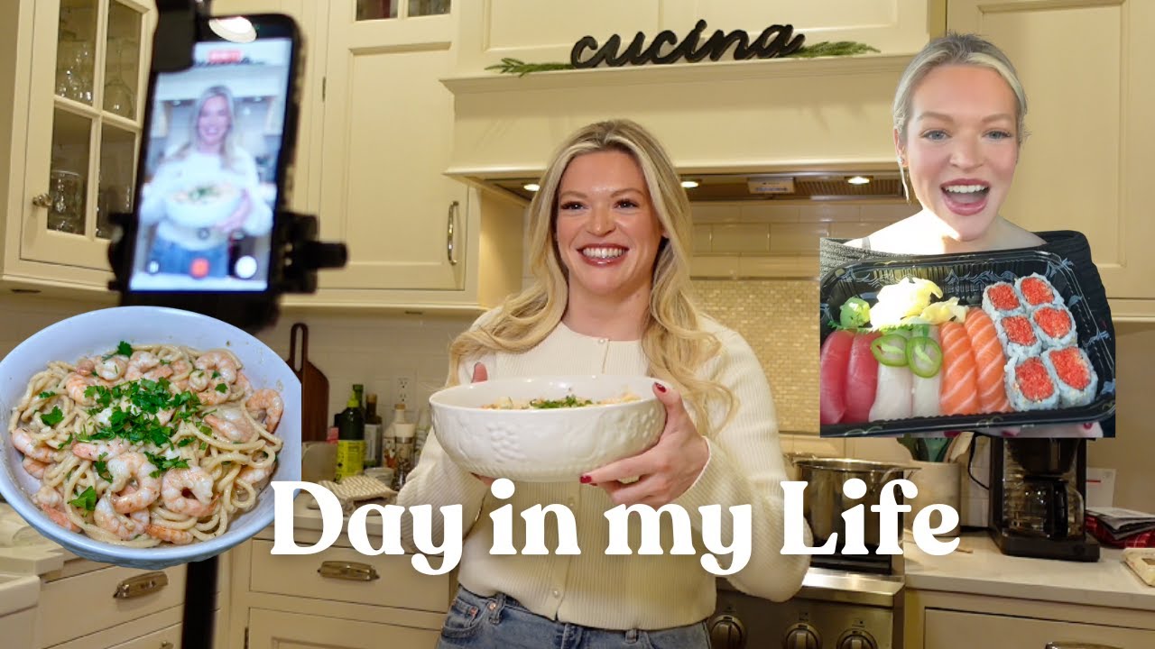 Day in my life Vlog! Talking about anxiety, sushi mukbang, & more!