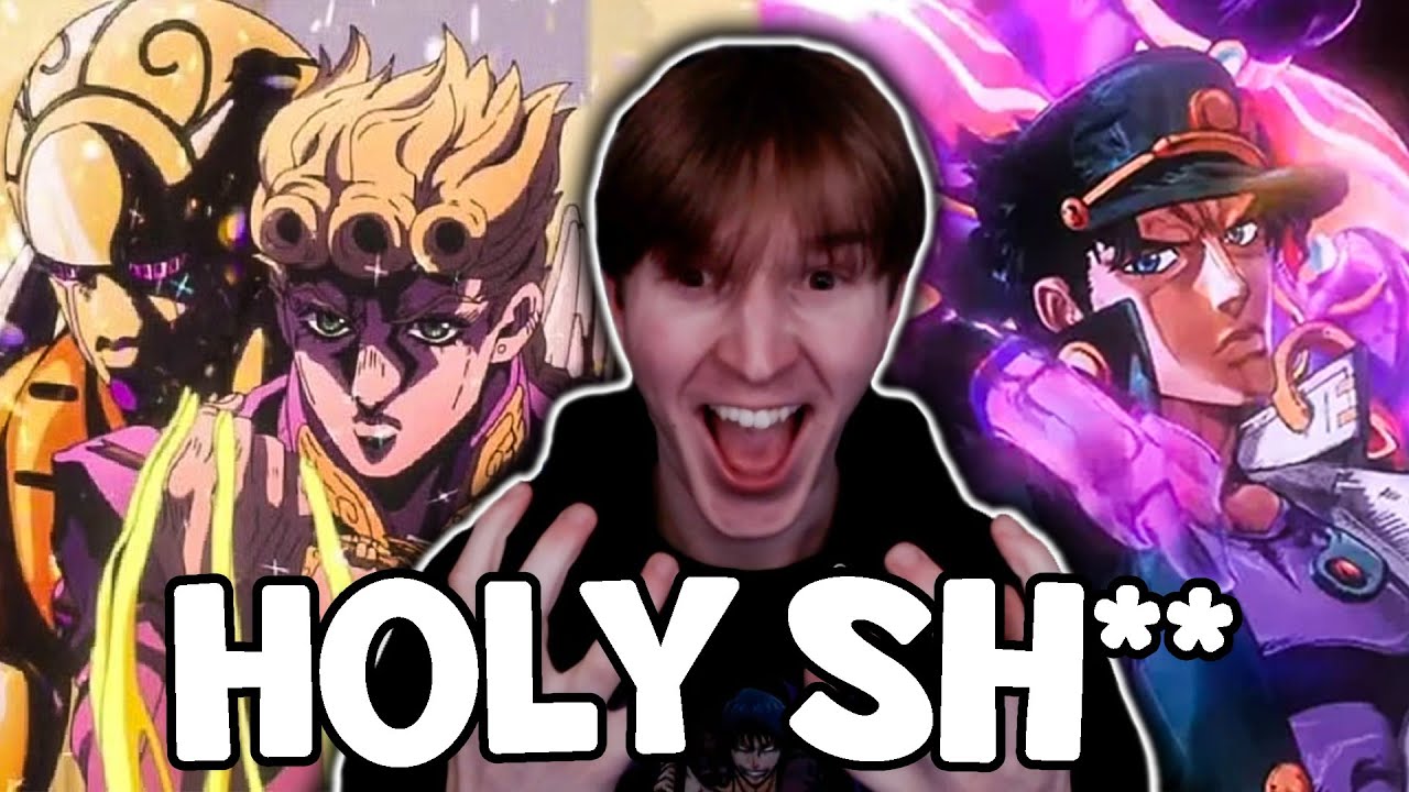REACTING to JOJO's BIZARRE ADVENTURE Openings (1-12) for THE FIRST TIME !!