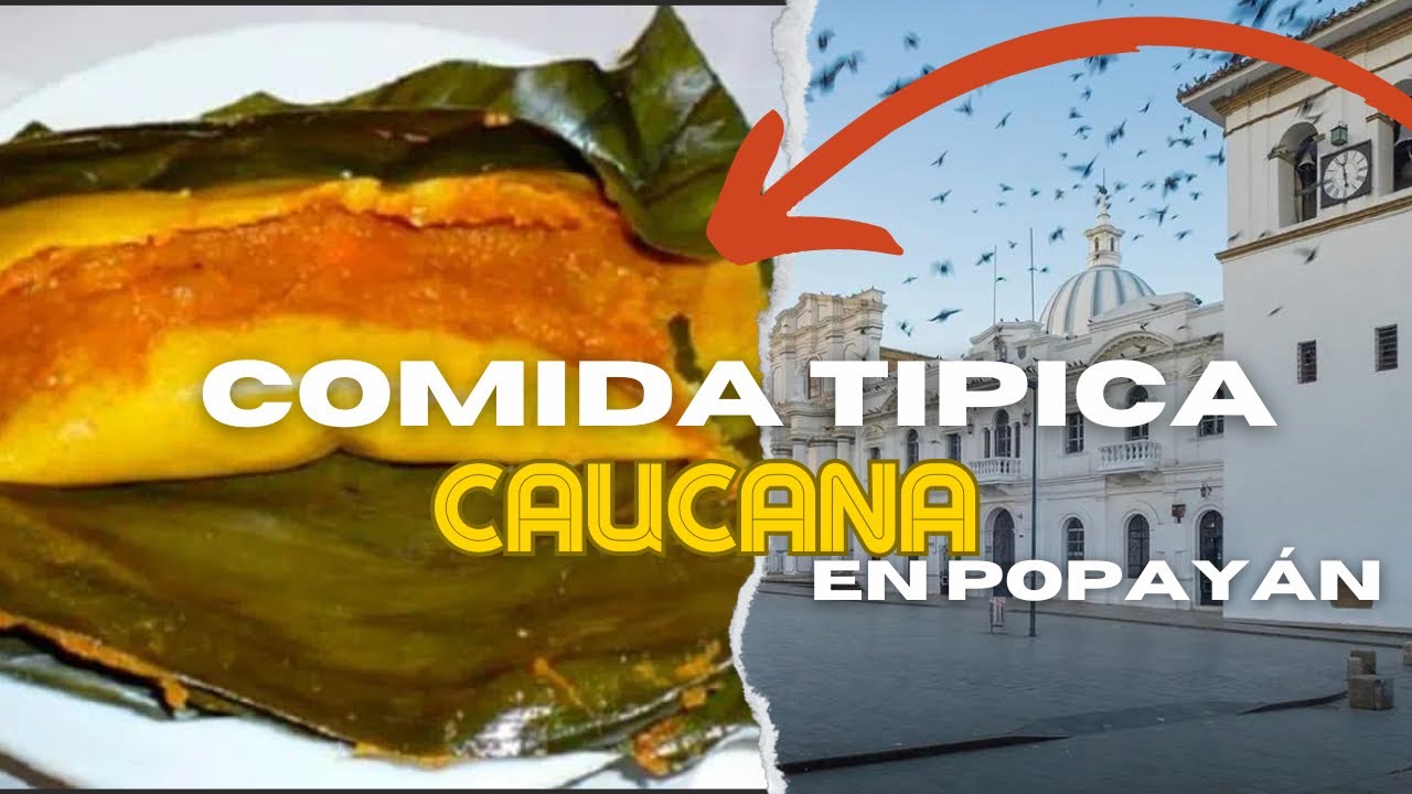 ASÍ es la comida CAUCANA🫔Tamal de pipian, POPAYÁN