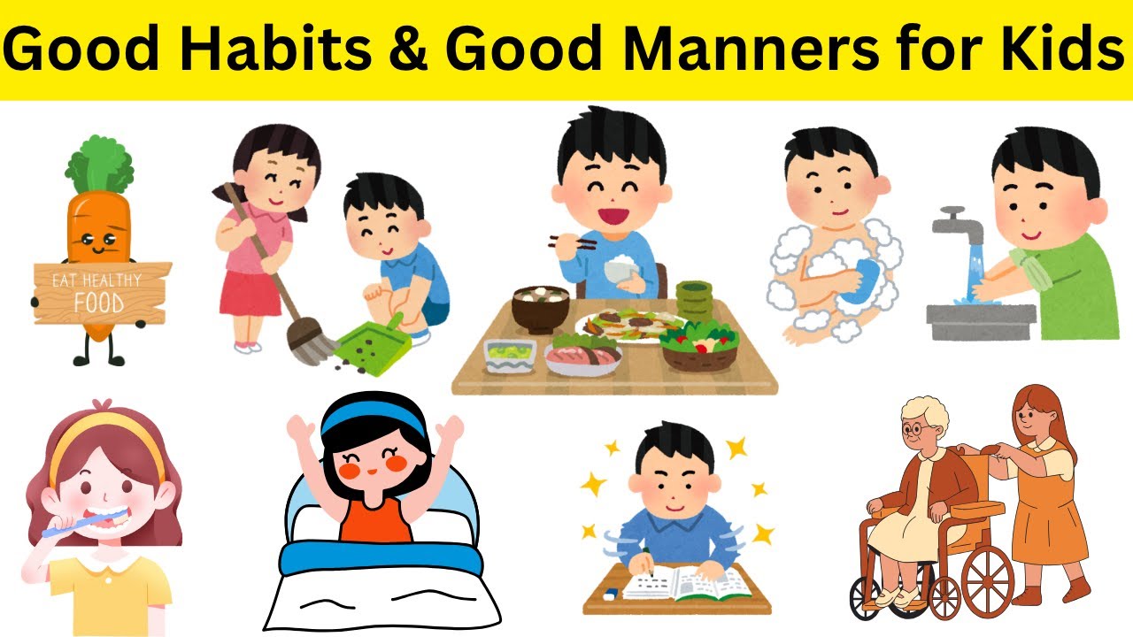 Good Habits & Good Manners for Kids | Be Smart & Kind!