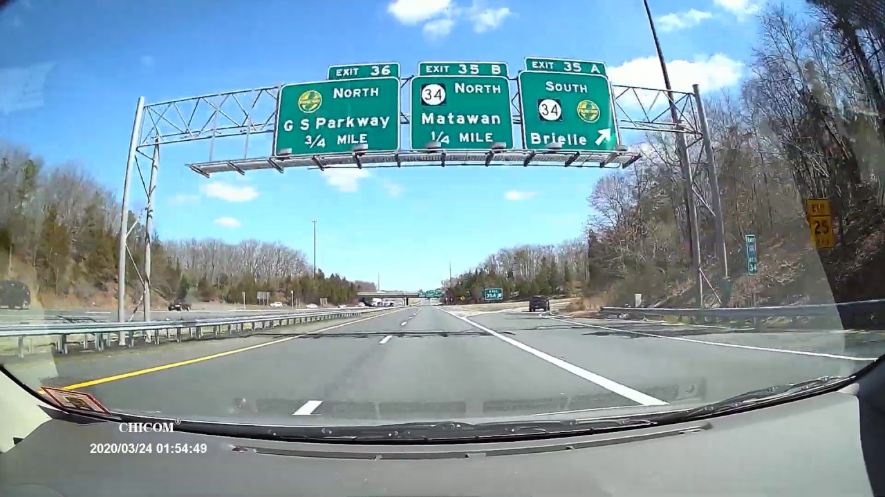 (7) End I-195 --Exit 31 to Exit 35-- eastbound