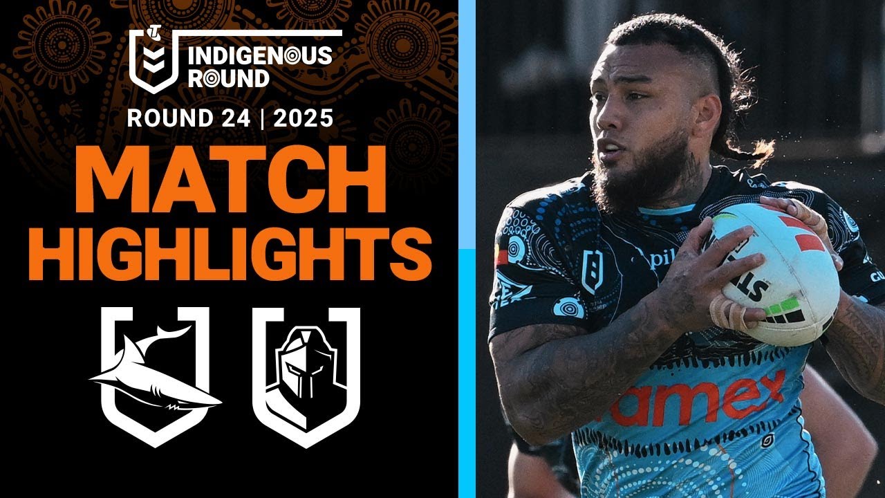 NRL Highlights | 2025 NRL Match Highlights | Sharks v Titans | Round 24