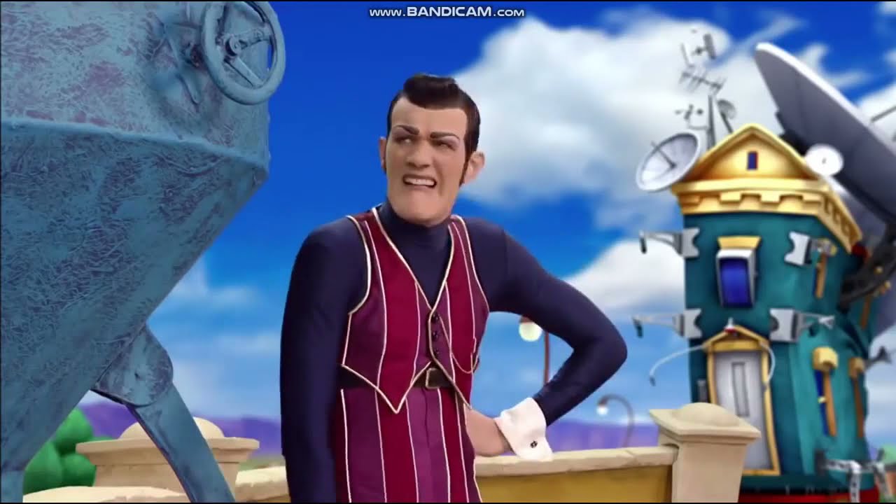 LazyTown All Robbie Rotten Ending Scenes
