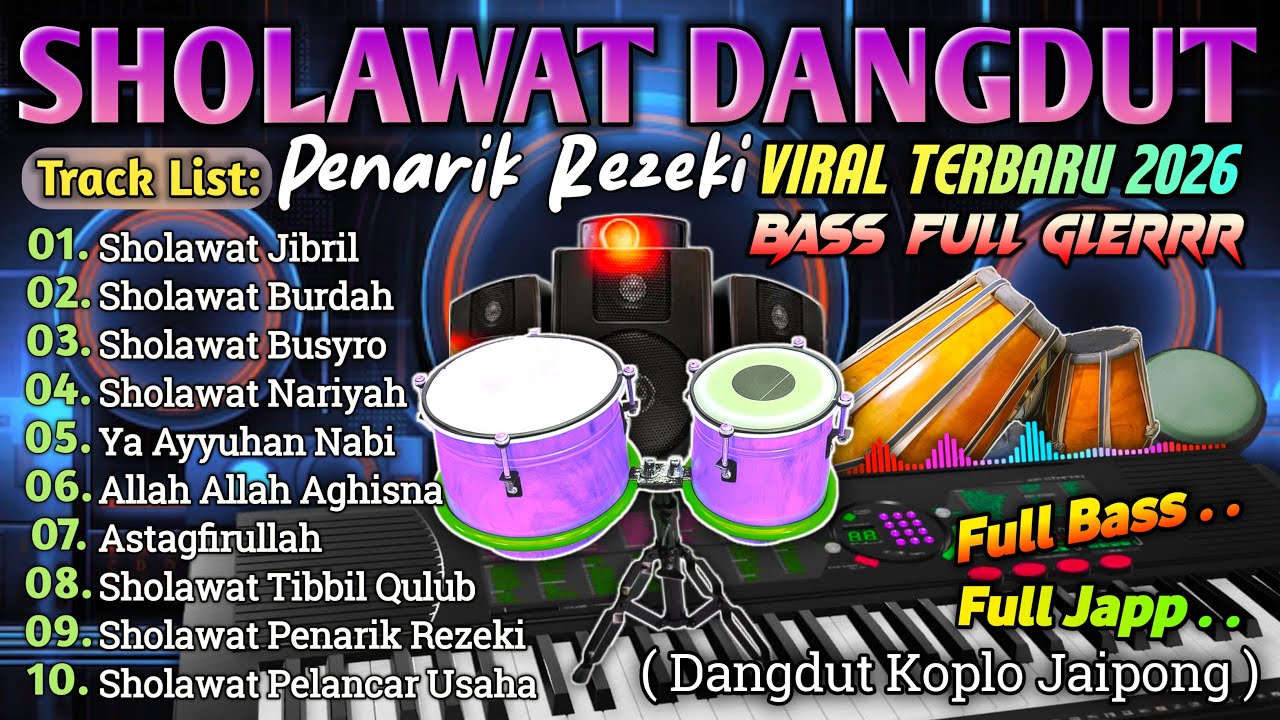 MUSTAJAB!! PUTAR SHOLAWAT INI JANGAN KAGET REZEKI DATANG BERTUBI TUBI | Panjang Umur & Dosa Diampuni