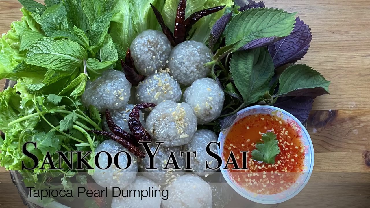 Sankoo Yat Sai - Tapioca Ball Recipe