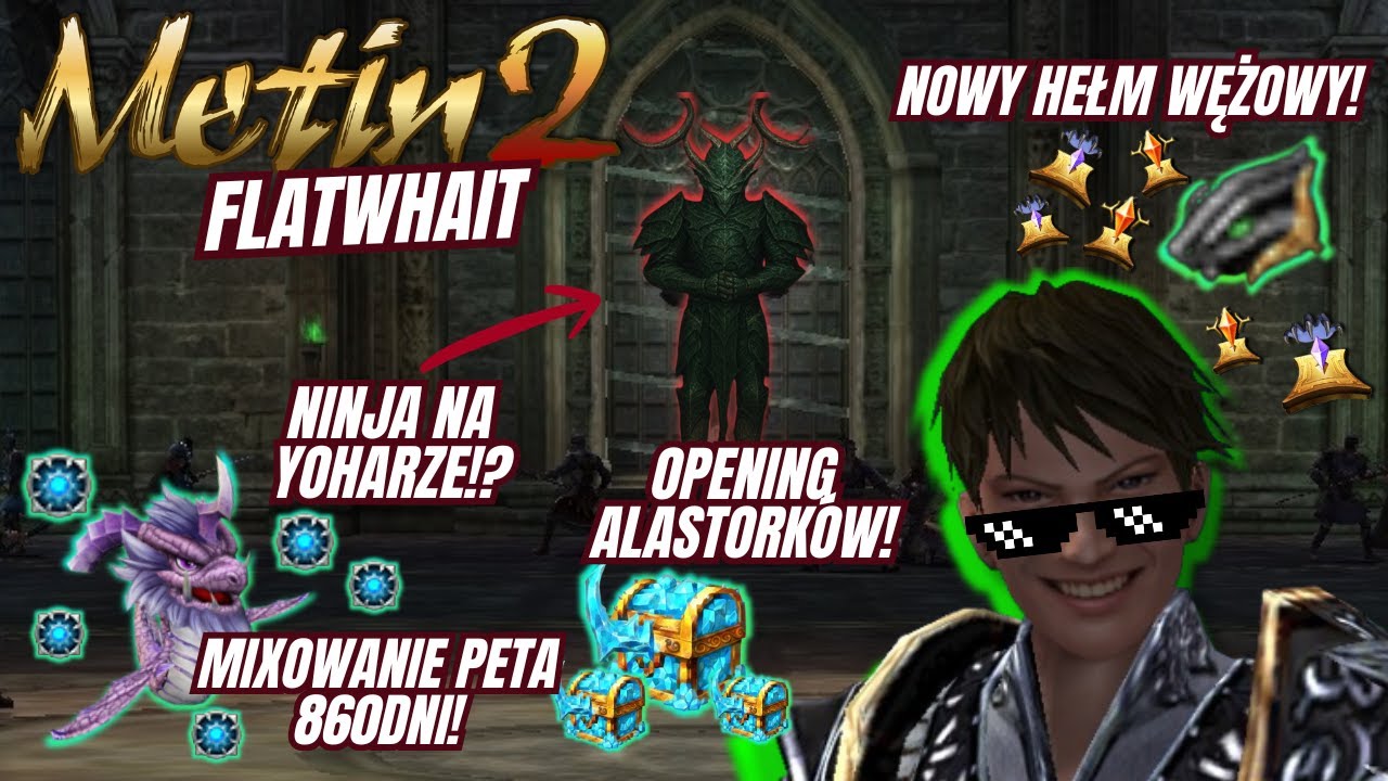Metin2.pl [RUBY] KIRIN #07 - Kucie Talika! - Mixowanie Peta 860 Dni - NINJA vs YOHARA!