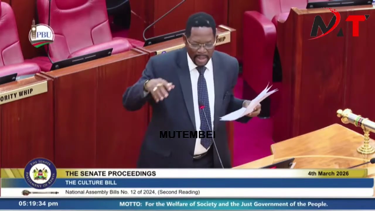 PROTECT OUR CULTURE!” Sen Stewart Madzayo MAKES BOLD STAND IN SENATE!