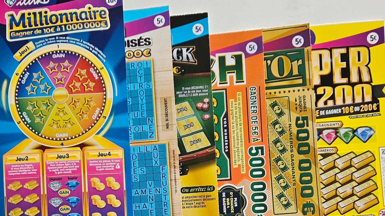 🥳DES TICKETS DE GRATTAGE !!! 🤑