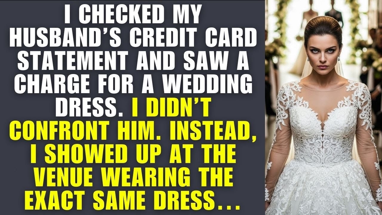 Saw A Charge For A Wedding Dress—I Showed Up At The Venue Wearing The Same One  He Turned Pale
