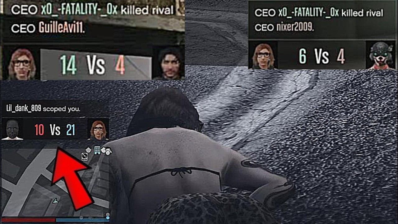 I Made Him Surrender After He Did This !! (GTA ONLINE