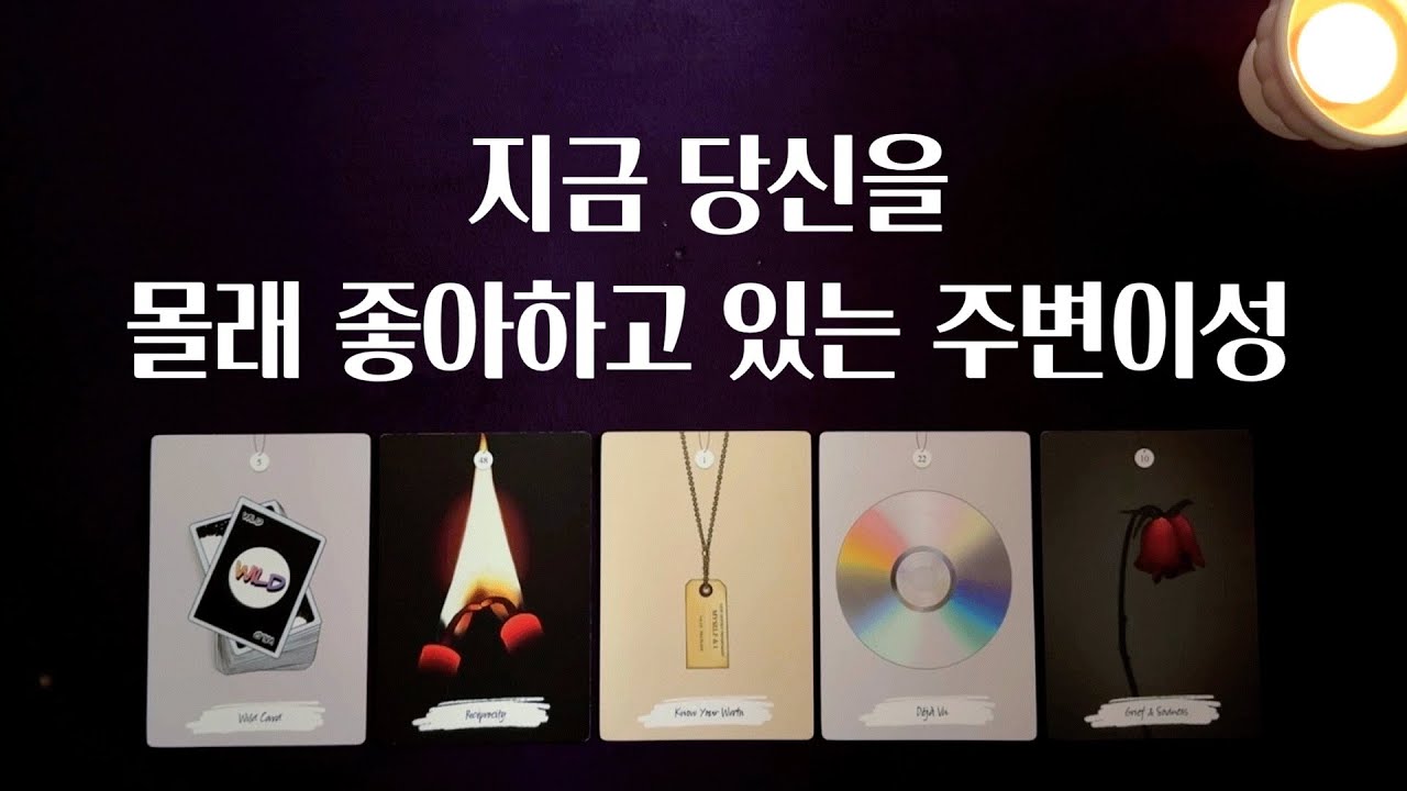 [타로 연애운] 지금 당신을 남몰래 좋아하고 있는 주변이성👩‍❤️‍👨 상대방의 자세한 특징, 행동변화🔍