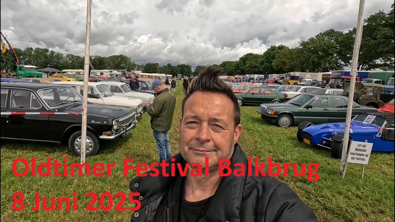 Oldtimer Festival Balkbrug 8 Juni 2025 oldtimers klassiekers Youngtimers bezoeken met Morpheus.