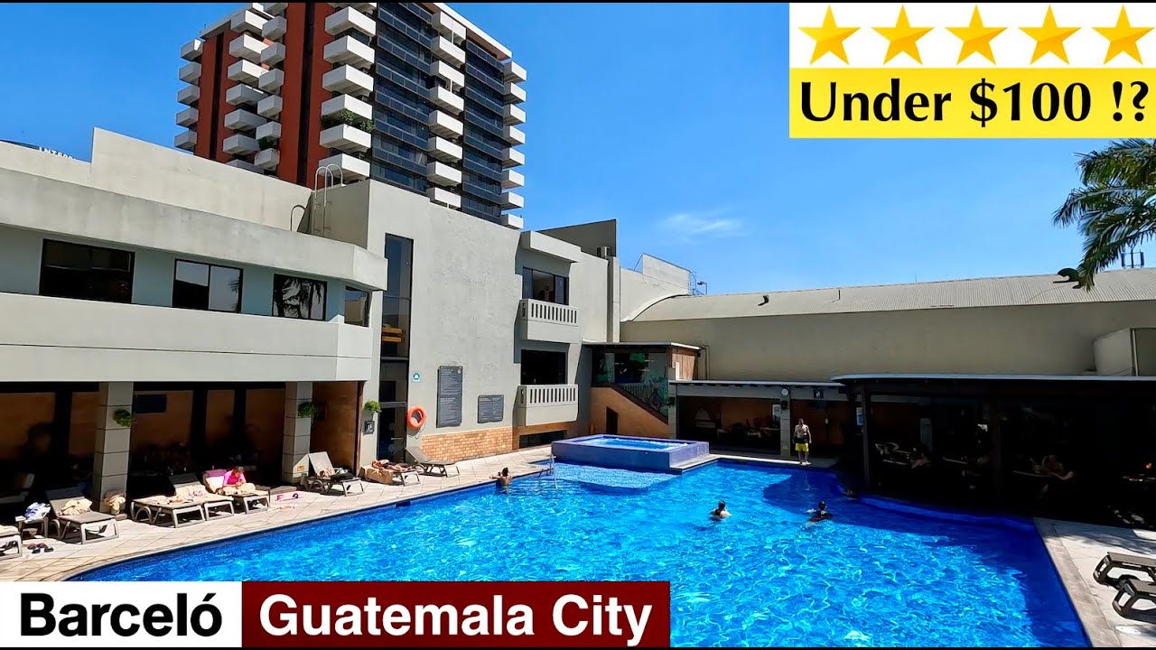 Most Affordable 5 Star Hotel!? Barceló Guatemala City Review - Luxury Hotel Cheaper Than A 3 Star!?