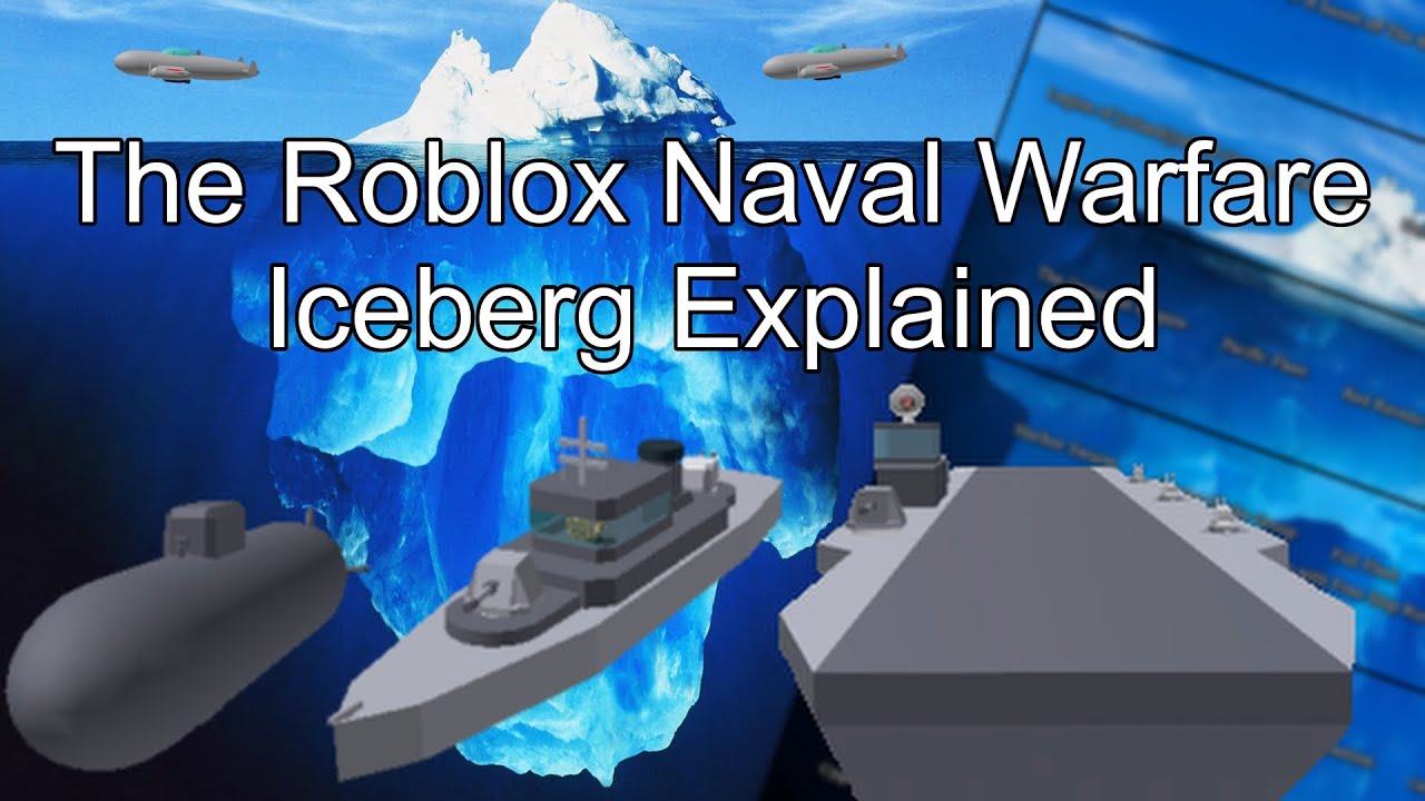 The Roblox Naval Warfare Iceberg Explained